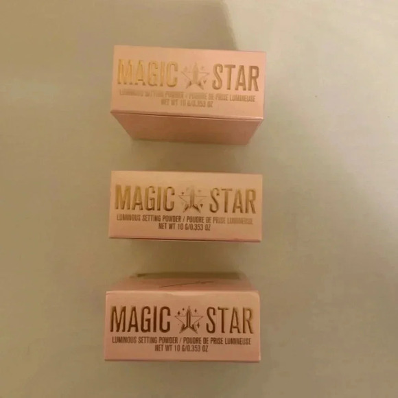 NEW Illuminating Magic Star Setting Powder - Jeffree Cosmetics - COLOR : Topaz - Picture 2 of 9